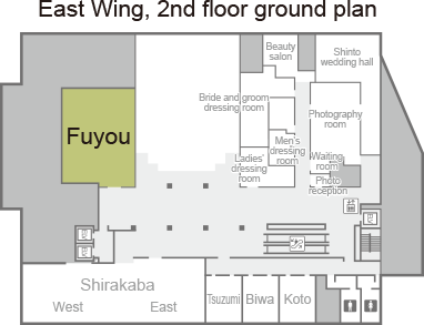 [East Wing, 2nd floor ground plan] Fuyou.