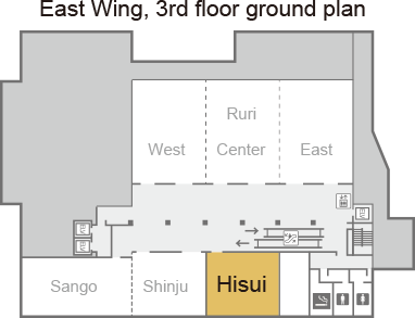 [East Wing, 3rd floor ground plan] Hisui.