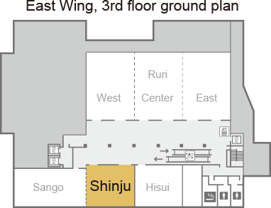 [East Wing, 3rd floor ground plan] Shinjyu.