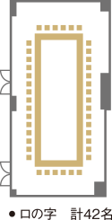 ・口の字 計42名