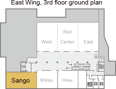[East Wing, 3rd floor ground plan] Sango.